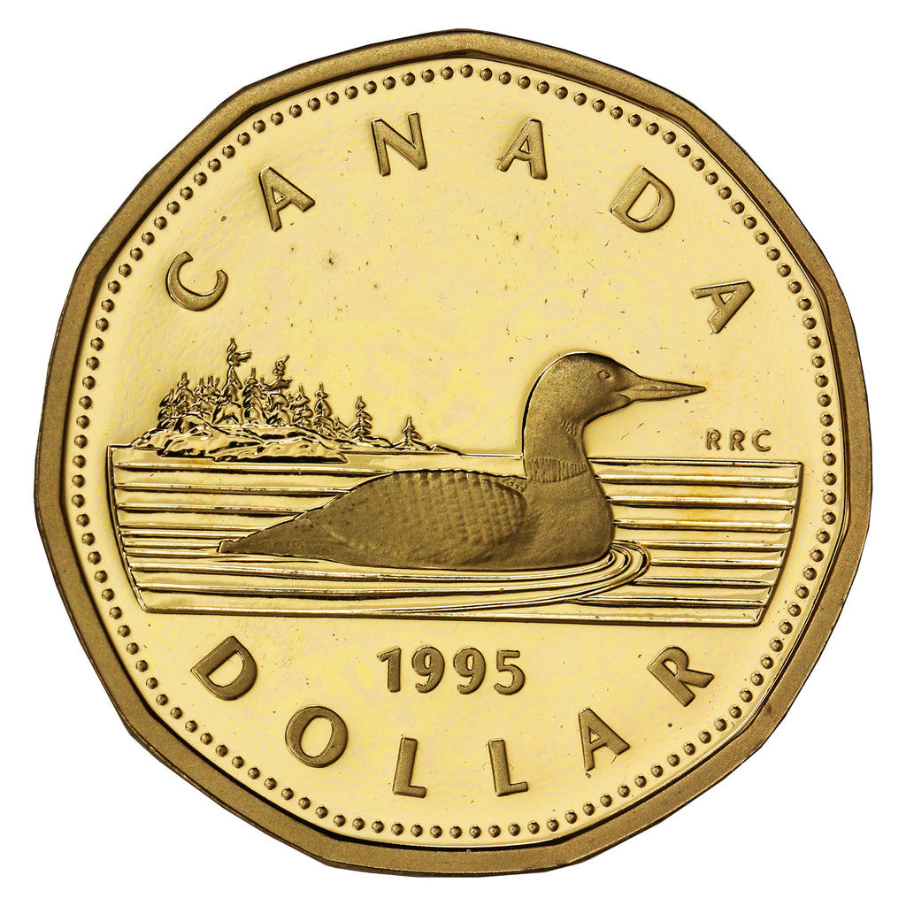 1995 Canada Loon Dollar Proof