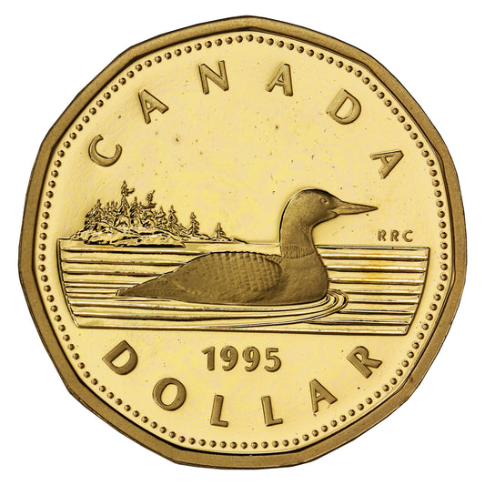 1995 Canada Loon Dollar Proof