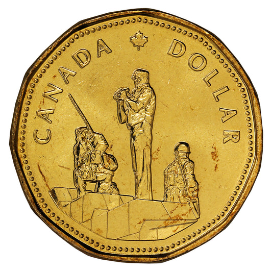 1995 Canada Peace Dollar Brilliant Uncirculated (MS63)