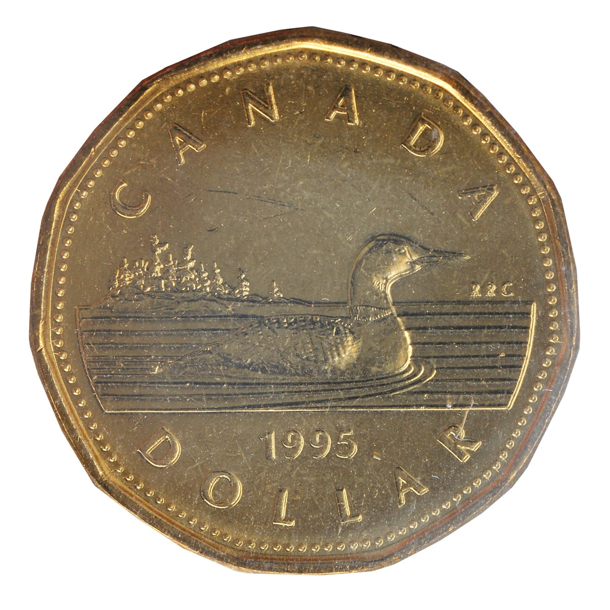 1995 Canada Loon Dollar ICCS Certified MS-66