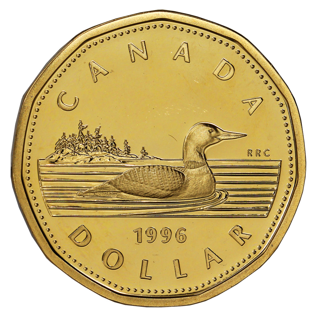 1996 Canada Loon Dollar Proof