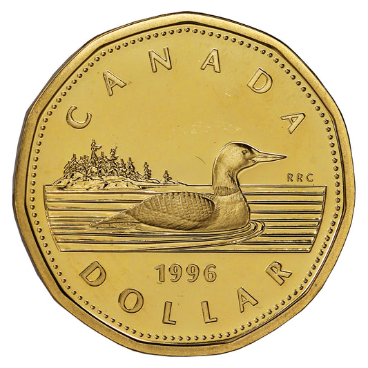 1996 Canada Loon Dollar Proof