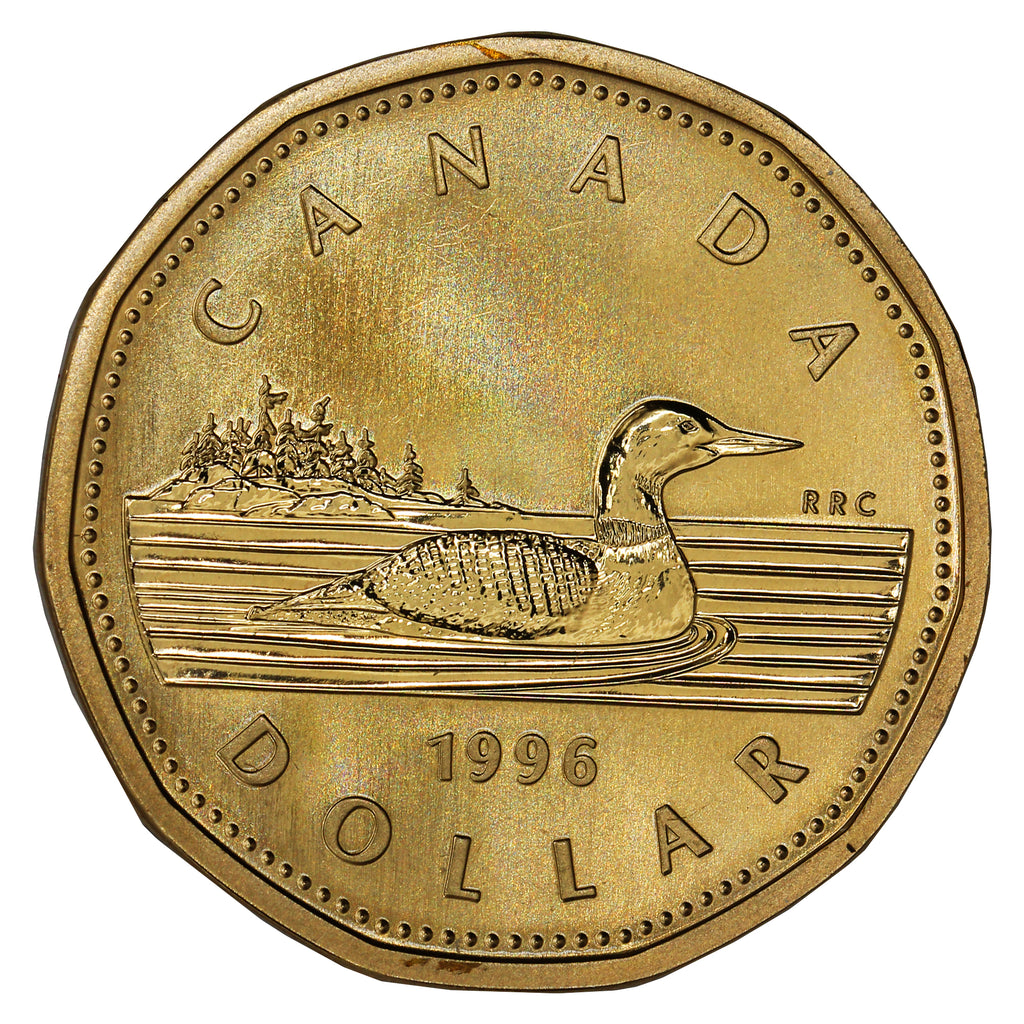 1996 Canada Loon Dollar Specimen