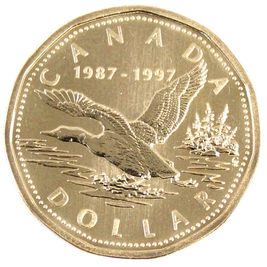 1997 Canada Flying Loon Dollar Specimen