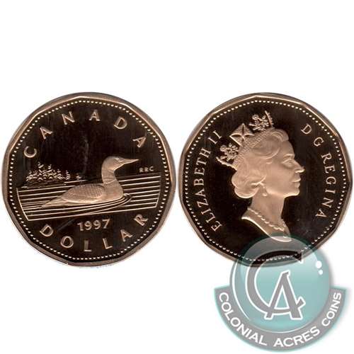1997 Canada Loon Dollar Proof