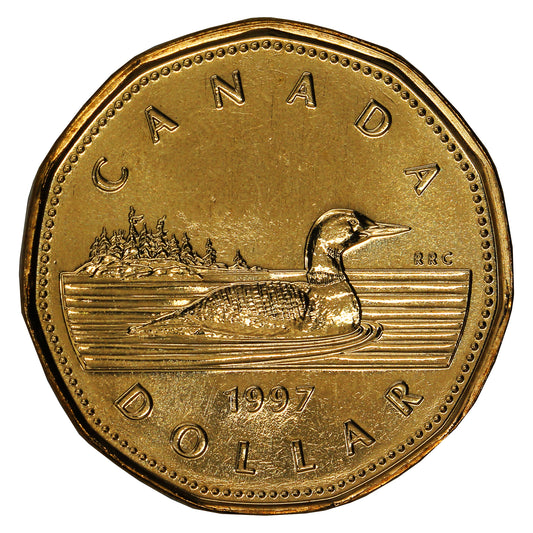 1997 Canada Loon Dollar Proof Like (Mint Set Issue Only)