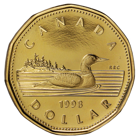 1998 Canada Loon Dollar Proof