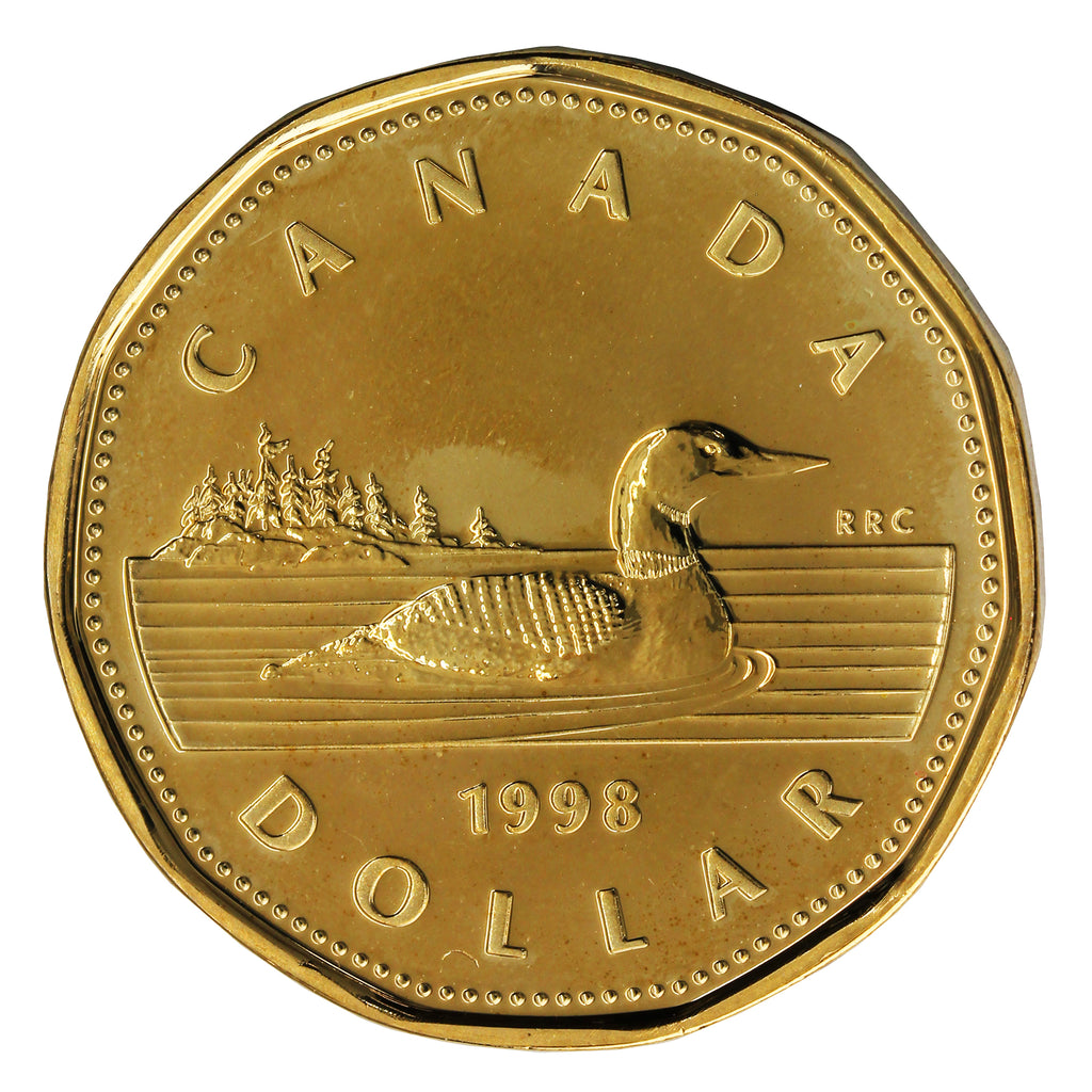 1998W Canada Loon Dollar Proof Like (Mint Set Issue Only)