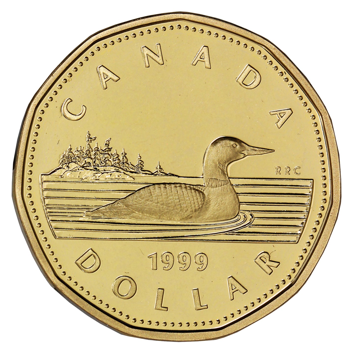 1999 Canada Loon Dollar Proof