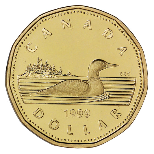 1999 Canada Loon Dollar Proof