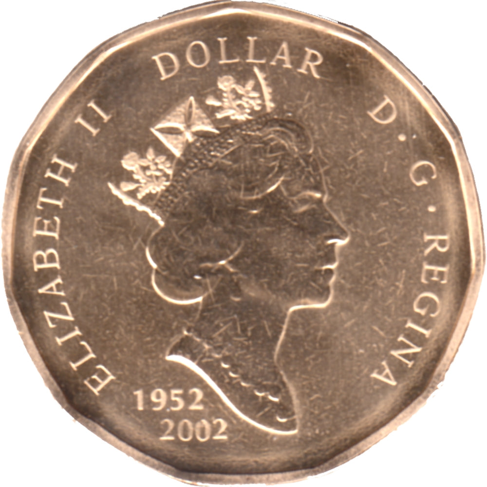 2002 Canada Family Of Loons Dollar Specimen