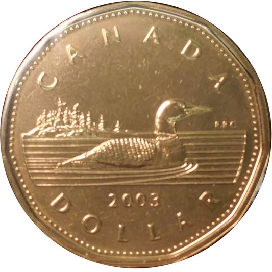 2003 Canada Old Effigy Loon Dollar Proof Like