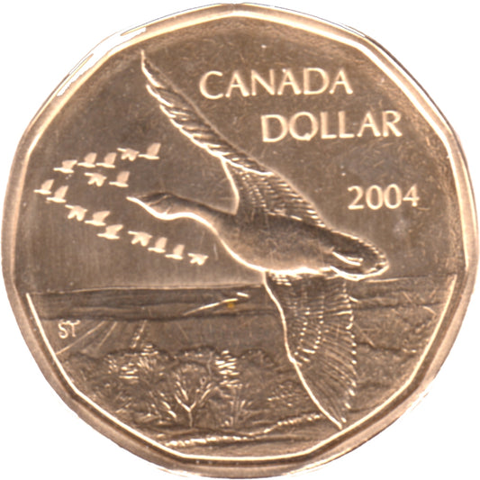 2004 Canada Goose Dollar Specimen