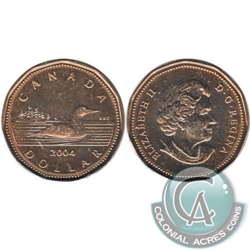 2004 Canada Loon Dollar Brilliant Uncirculated (MS63)