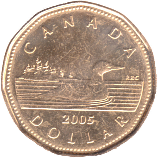 2005 Canada Loon Dollar Brilliant Uncirculated (MS63)