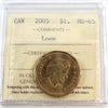 2005 Canada Loon Dollar ICCS Certified MS65
