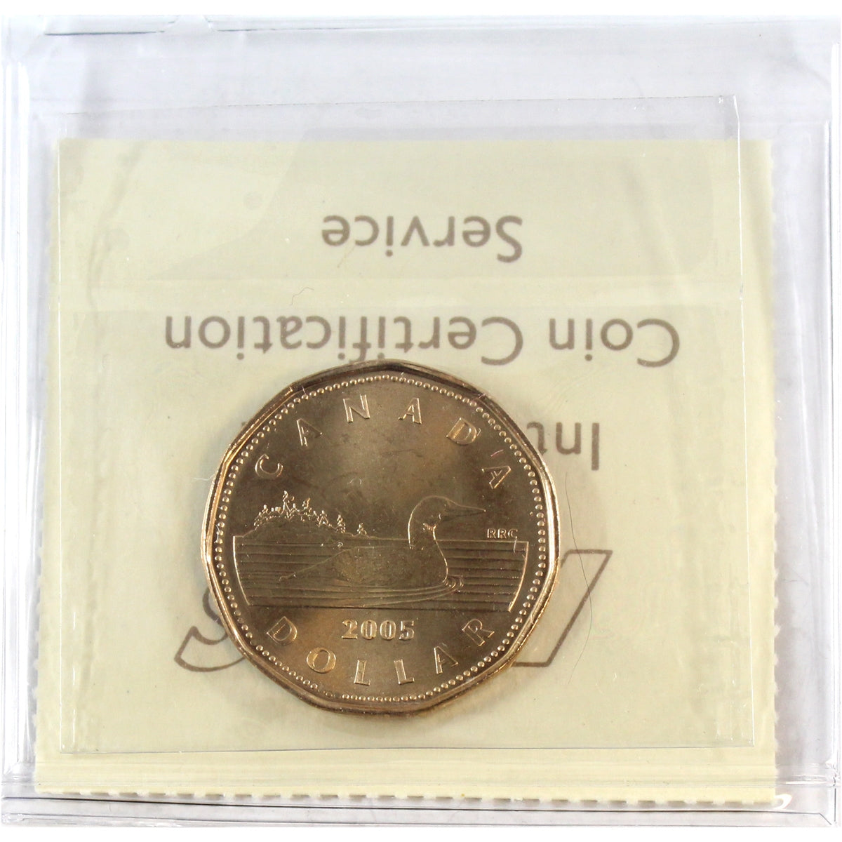 2005 Canada Loon Dollar ICCS Certified MS66