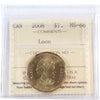 2008 Canada Loon Dollar ICCS Certified MS66