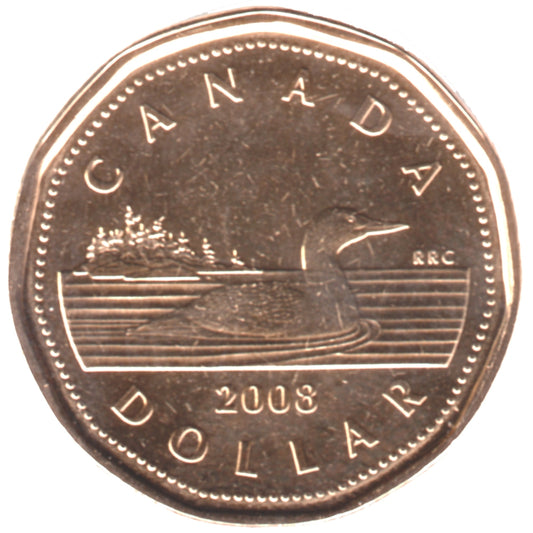 2008 Canada Loon Dollar Proof Like