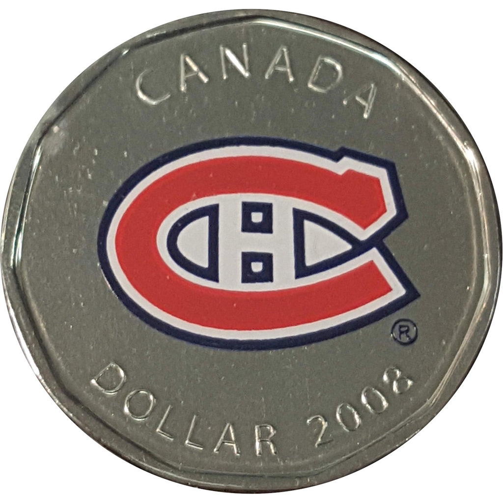 2008 Canada Montreal Canadiens Dollar Proof Like (from Puck) $
