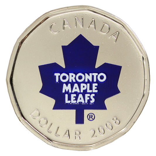 2008 Canada Toronto Maple Leafs Dollar Proof Like (from Puck) $