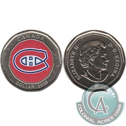 2009 Canada Montreal Canadiens Dollar Proof Like (from keychain) $