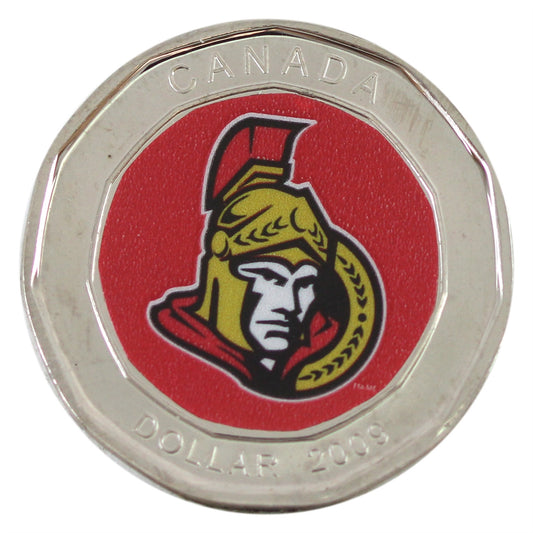 2009 Canada Ottawa Senators Dollar Proof Like (from Keychain) $