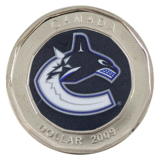 2009 Canada Vancouver Canucks Dollar Proof Like (from Keychain) $