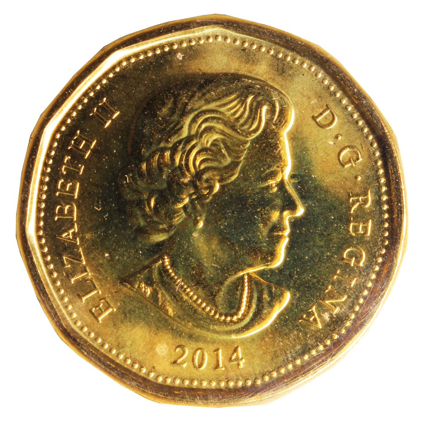 2014 Canada Loon Dollar ICCS Certified MS67