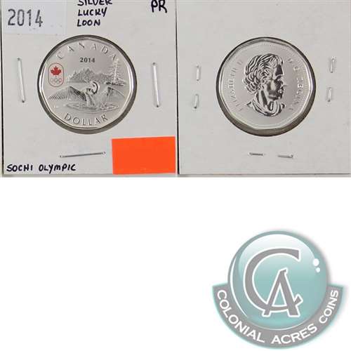 2014 Canada Silver Lucky Loon Dollar Proof_