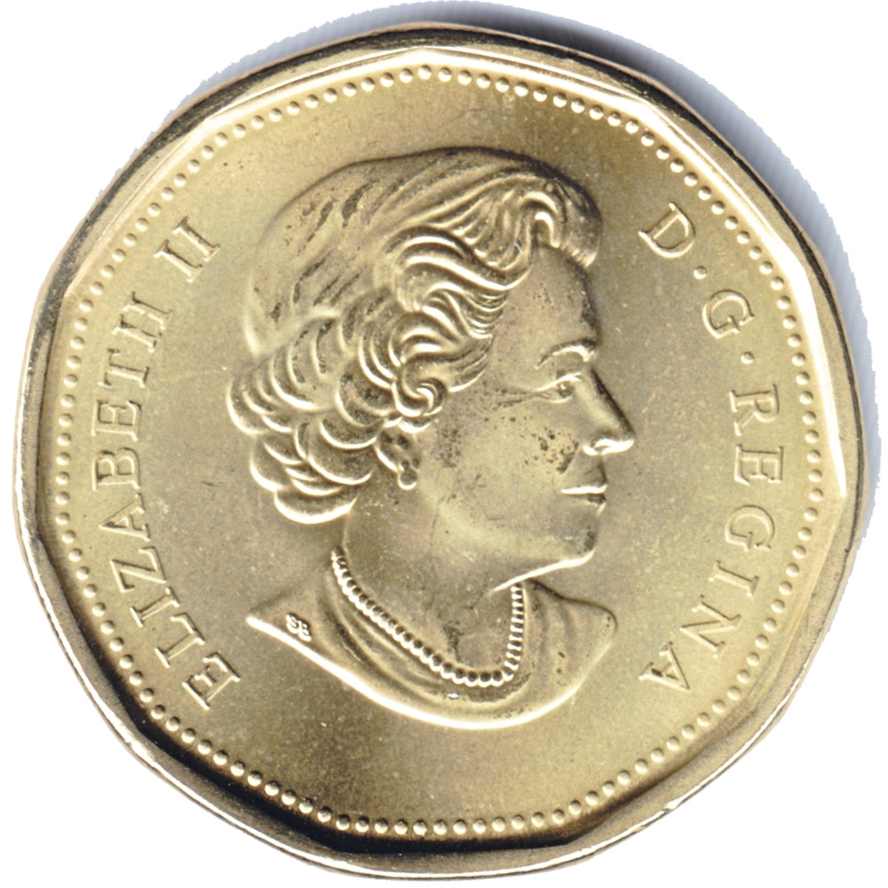 2016 Christmas Canada Dollar Brilliant Uncirculated (MS63)