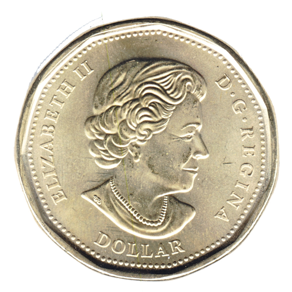 2016 Canada Olympic Loon (Lucky) Dollar Brilliant Uncirculated (MS63)
