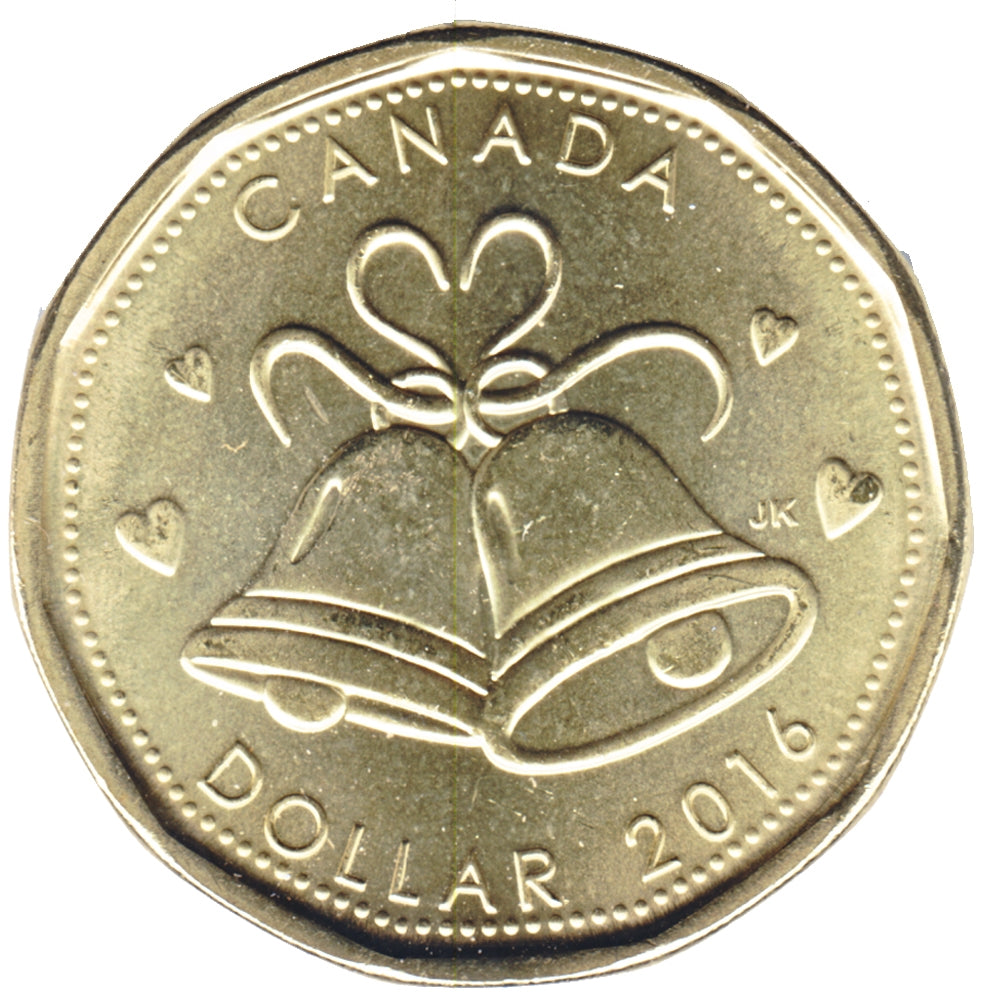 2016 Canada Wedding Dollar Brilliant Uncirculated (MS63)