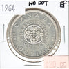 1964 No Dot Canada Dollar Extra Fine (EF40)