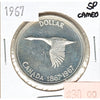 1967 Canada Dollar Specimen Cameo