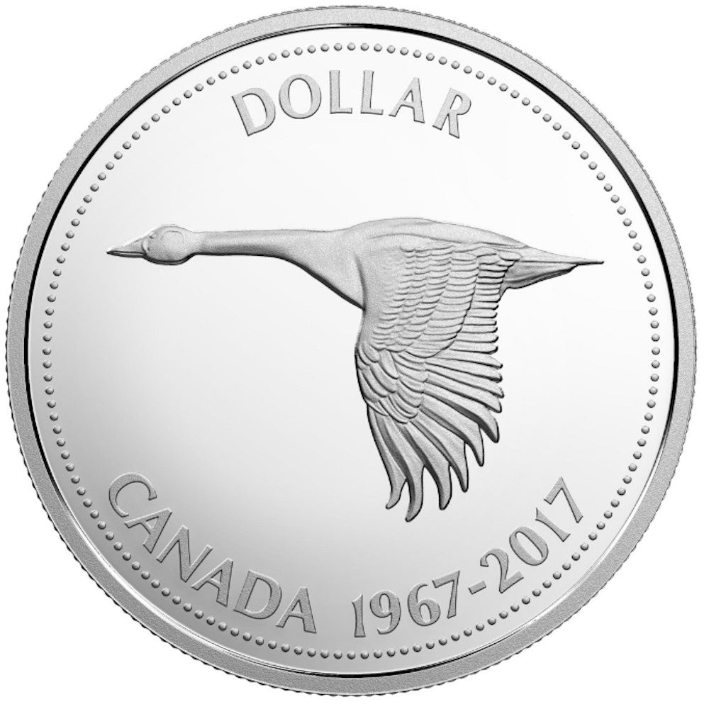 1967-2017 Canada Dollar Centennial Silver Proof (No Tax)