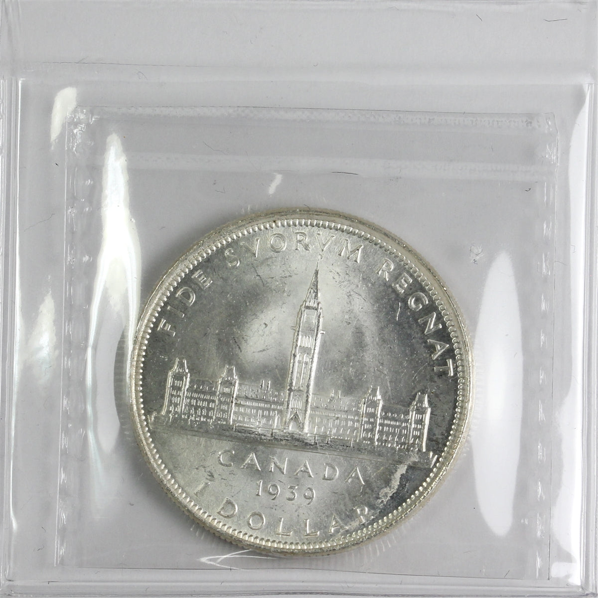 1939 Canada Dollar ICCS Certified MS63