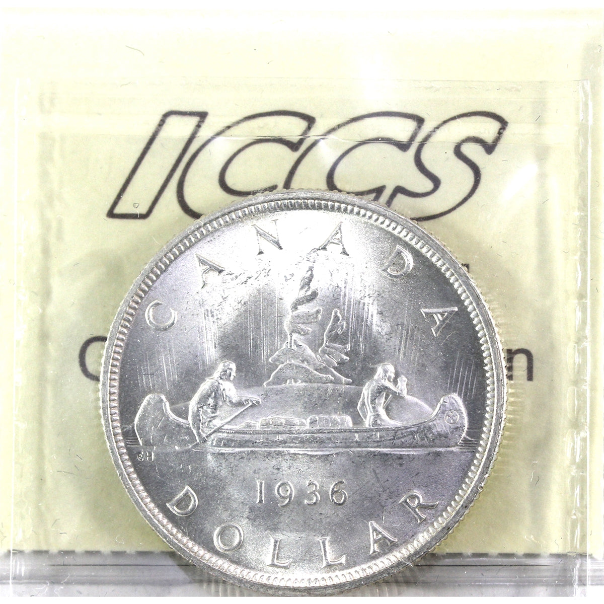 1936 Canada Dollar ICCS Certified MS64 (XXP 333)
