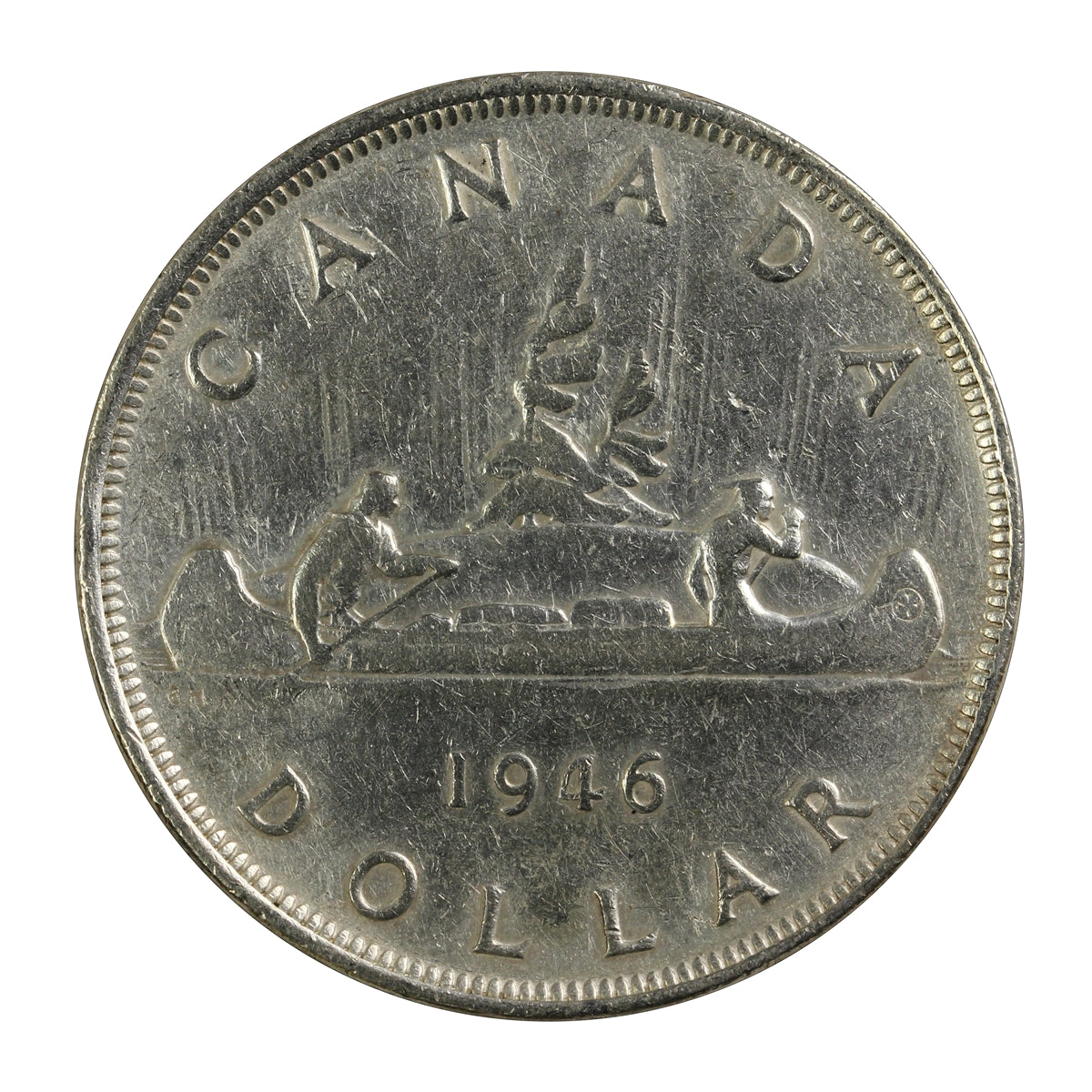 1946 Canada Dollar Fine (F12)