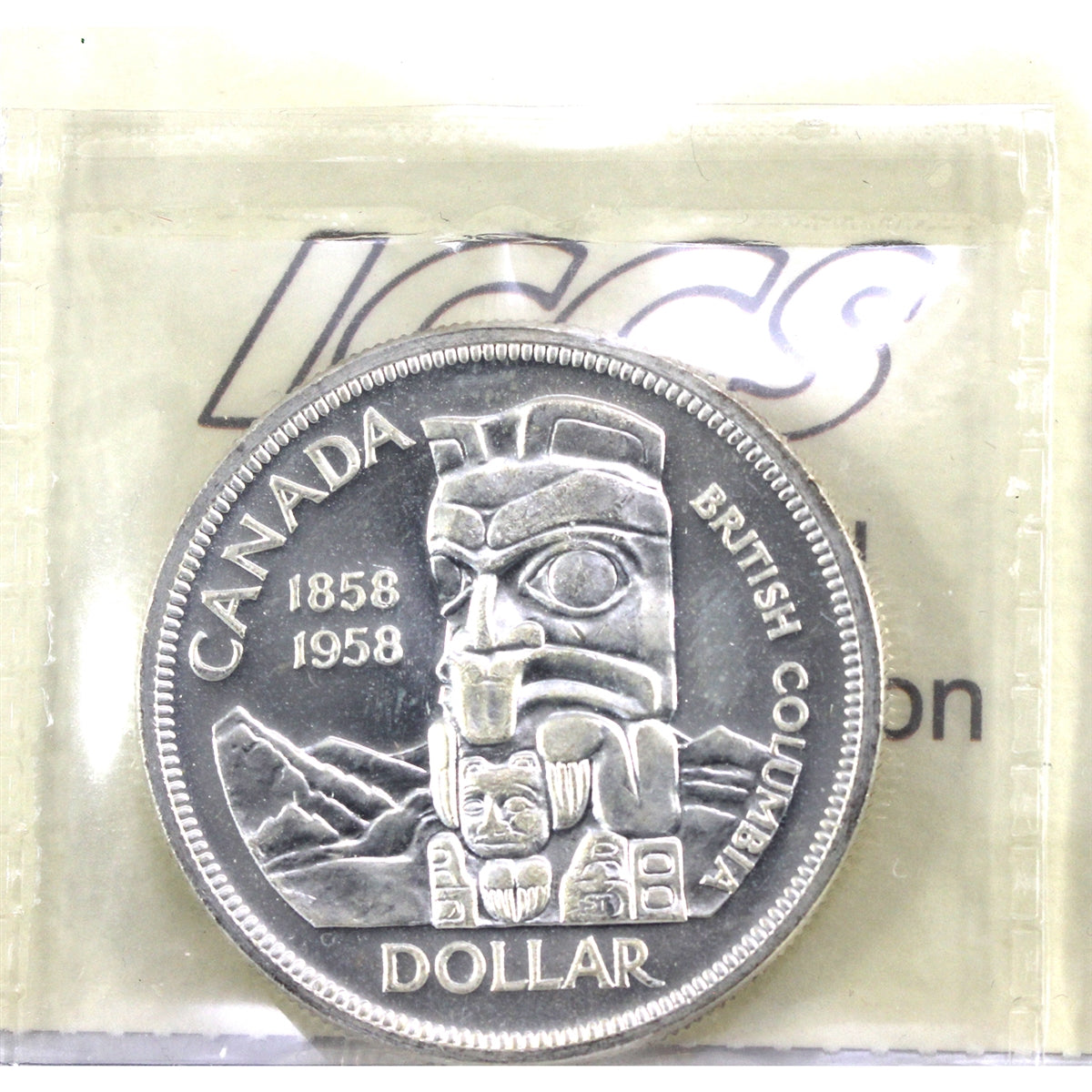 1958 Canada Dollar ICCS Certified MS64