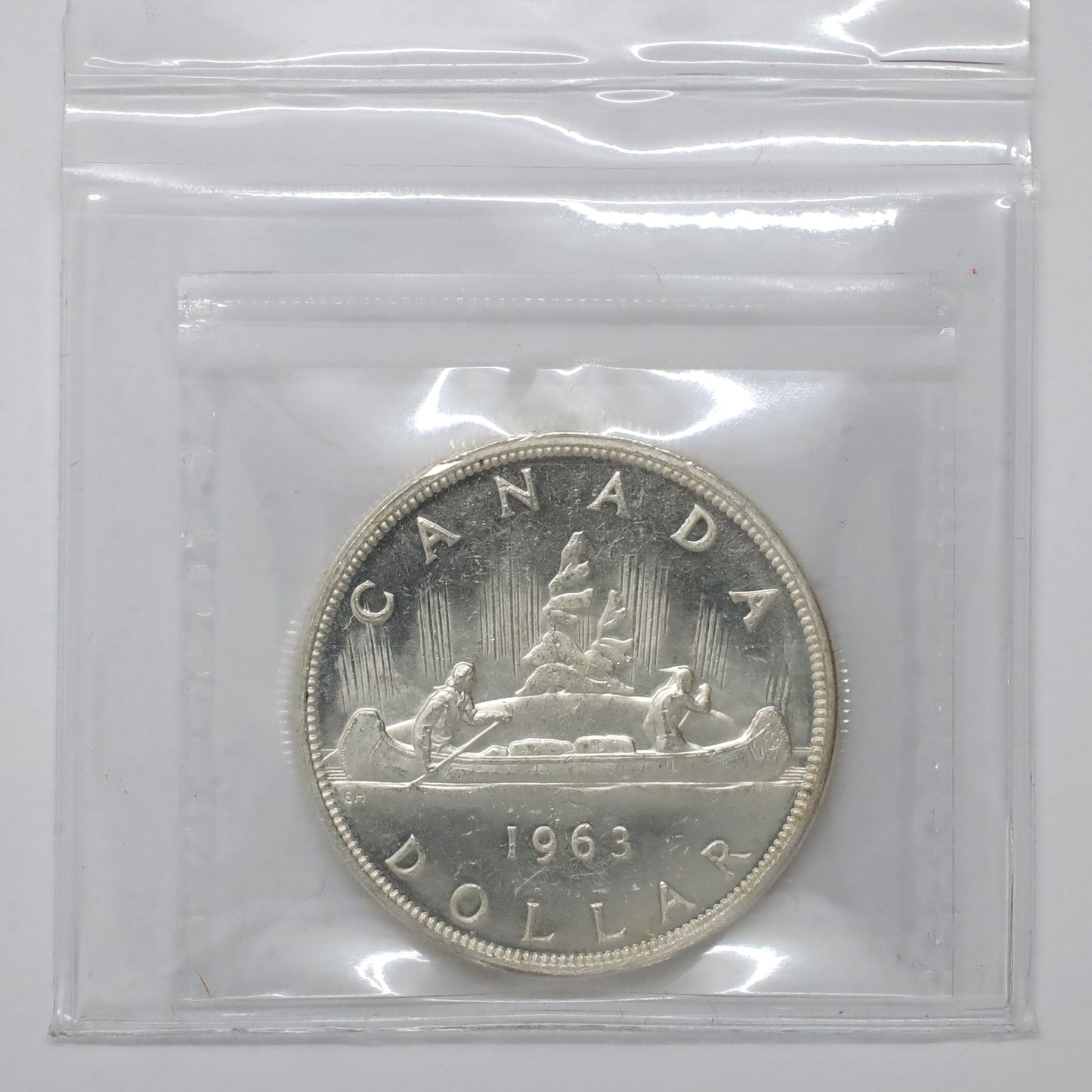 1963 Canada Dollar ICCS Certified MS64 Cameo (XKX 208)