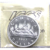 1963 Canada Dollar ICCS Certified PL65 Heavy Cameo