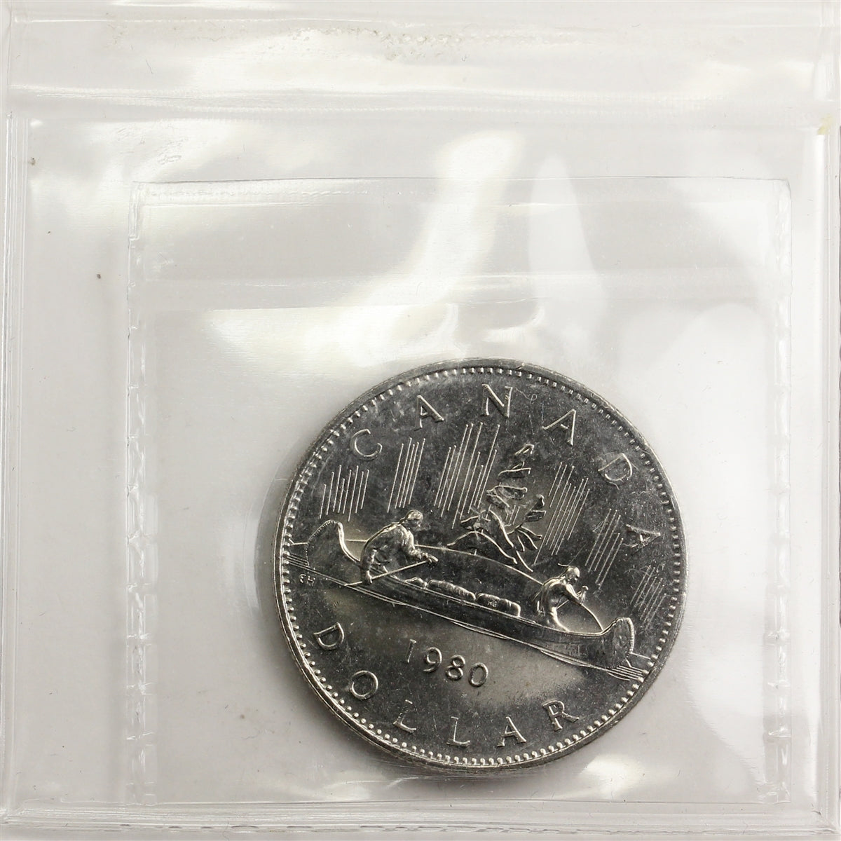 1980 Canada Nickel Dollar ICCS Certified MS65