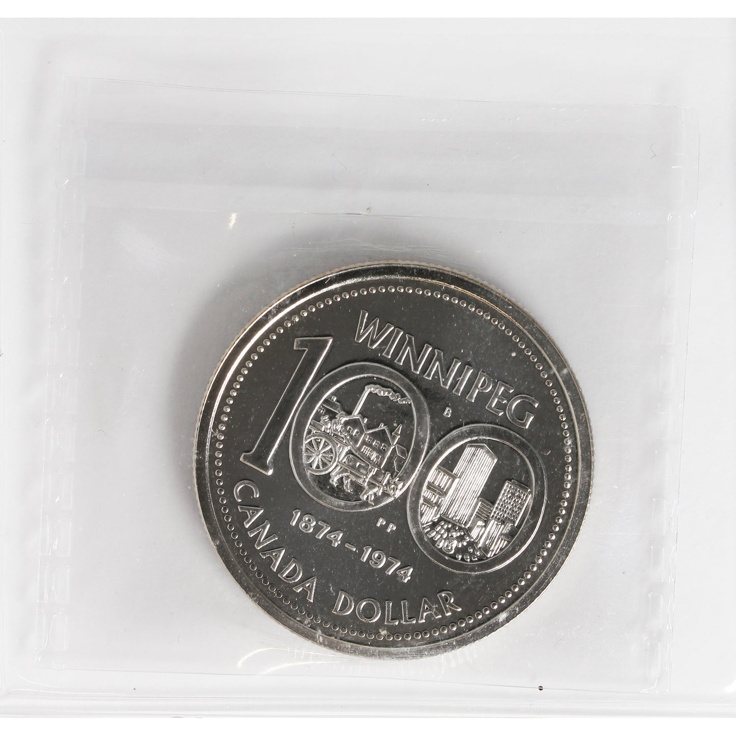 1974 Canada Nickel Dollar ICCS Certified PL65 Heavy Cameo