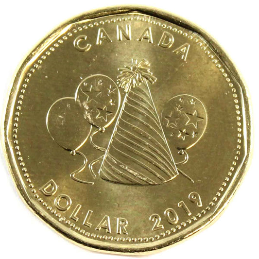 2019 Birthday Canada Dollar Brilliant Uncirculated (MS63)