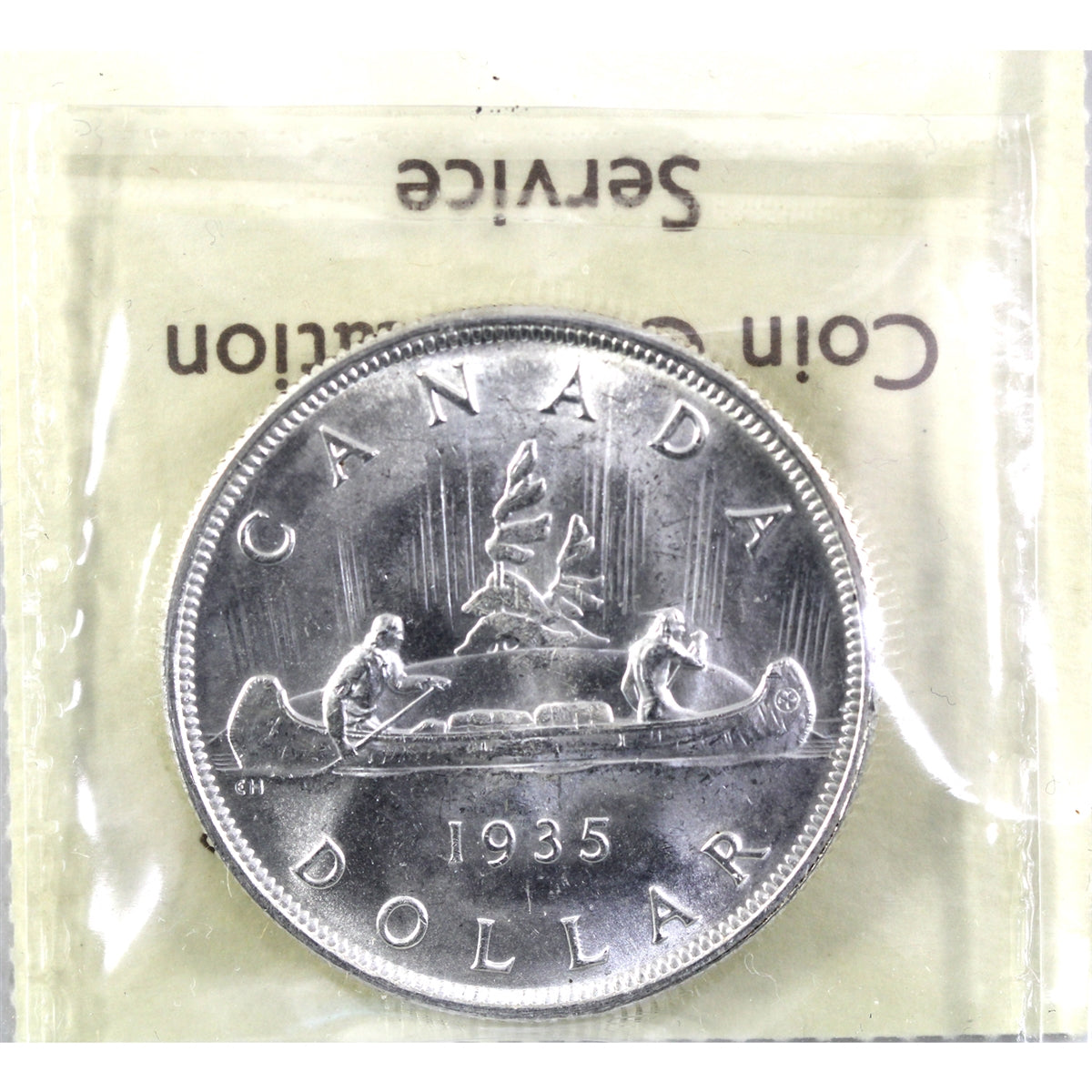 1935 Canada Dollar ICCS Certified MS63