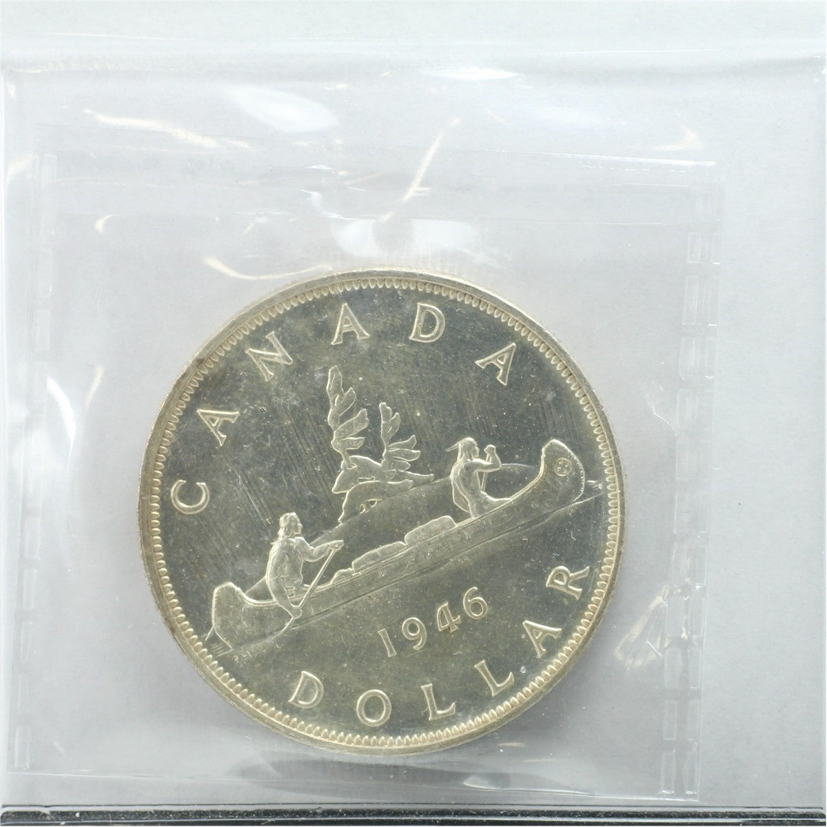 1946 Canada Dollar ICCS Certified AU50 CH #146; Rev-002 (BL 465)