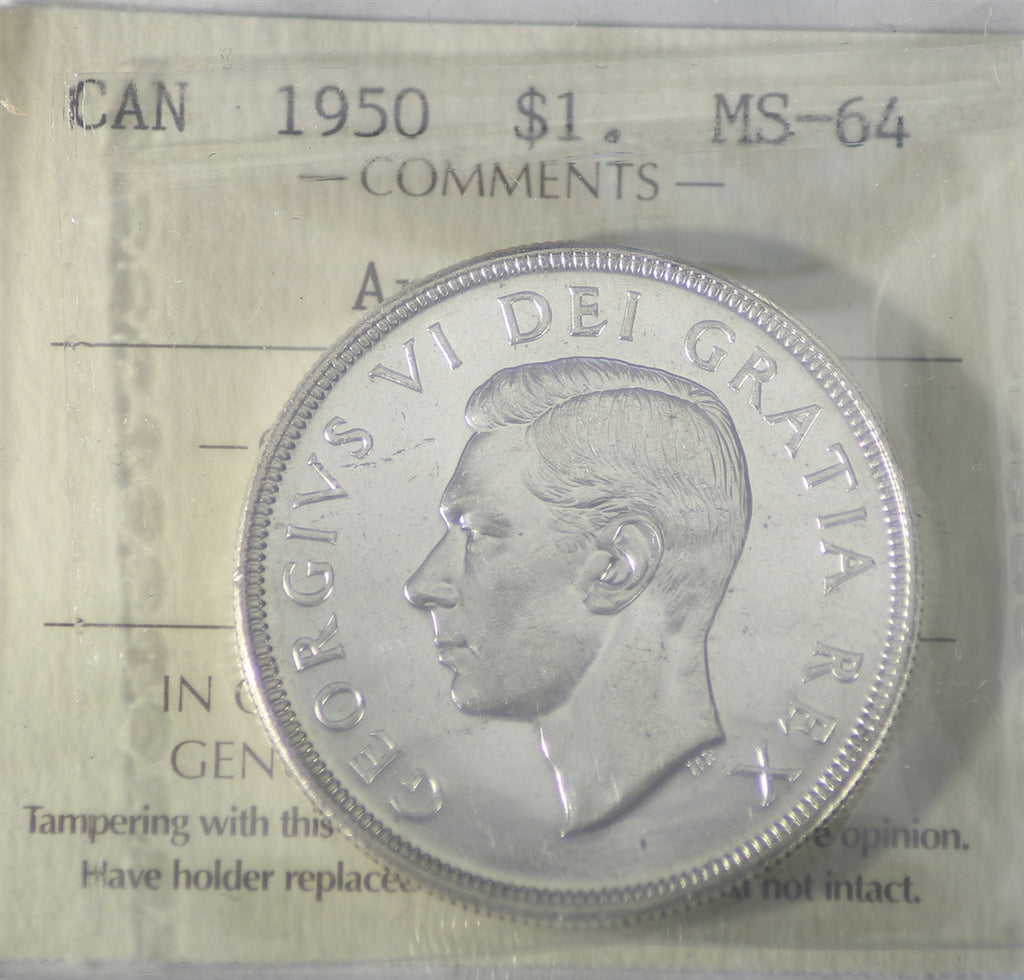 1950 Arnprior Dollar ICCS Certified MS64