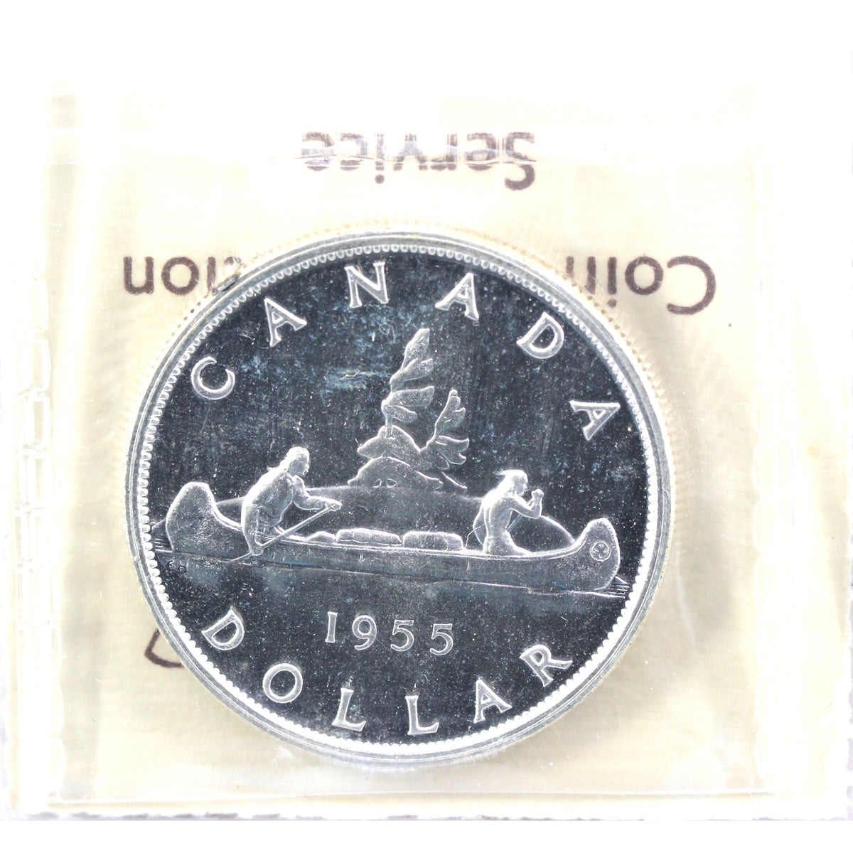 1955 Canada Dollar ICCS Certified PL64 Cameo