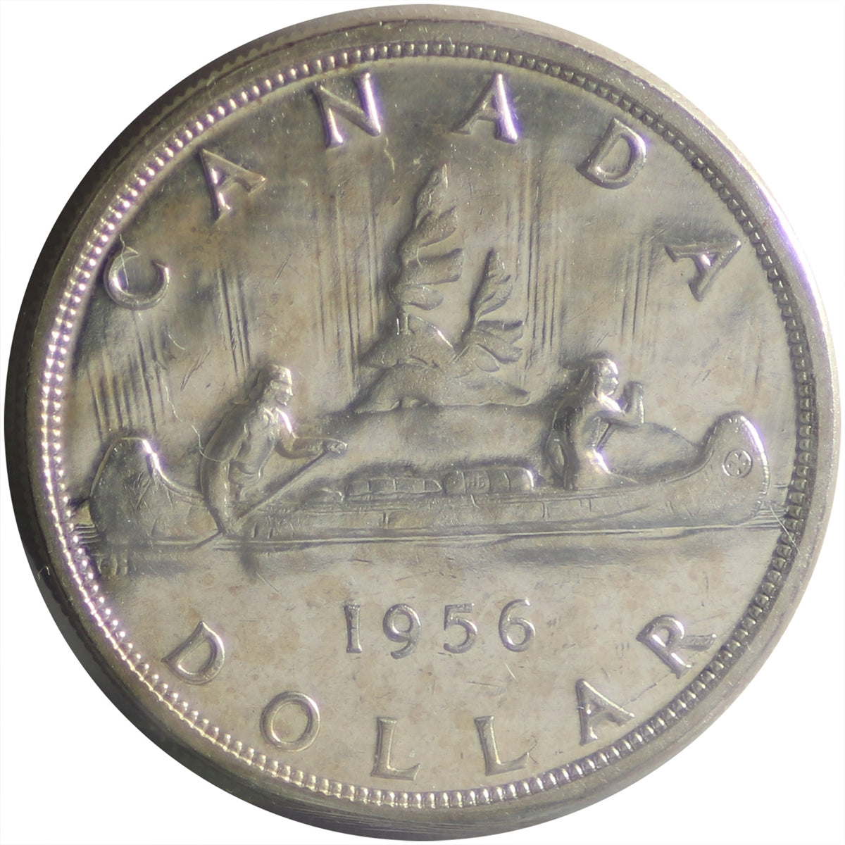1956 Canada Dollar ICCS Certified MS60